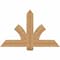 Ekena Millwork Redmond Smooth Timber Gable Bracket, Western Red Cedar, 48"W x 30"H x 3 1/2"D x 5 1/2"F, 15/12 Pitch GBW048X30X0406RED00SWR - alternate 1